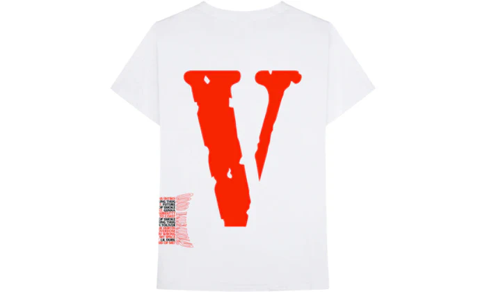 Nav x Vlone Bad Habits Tee White - Image 3
