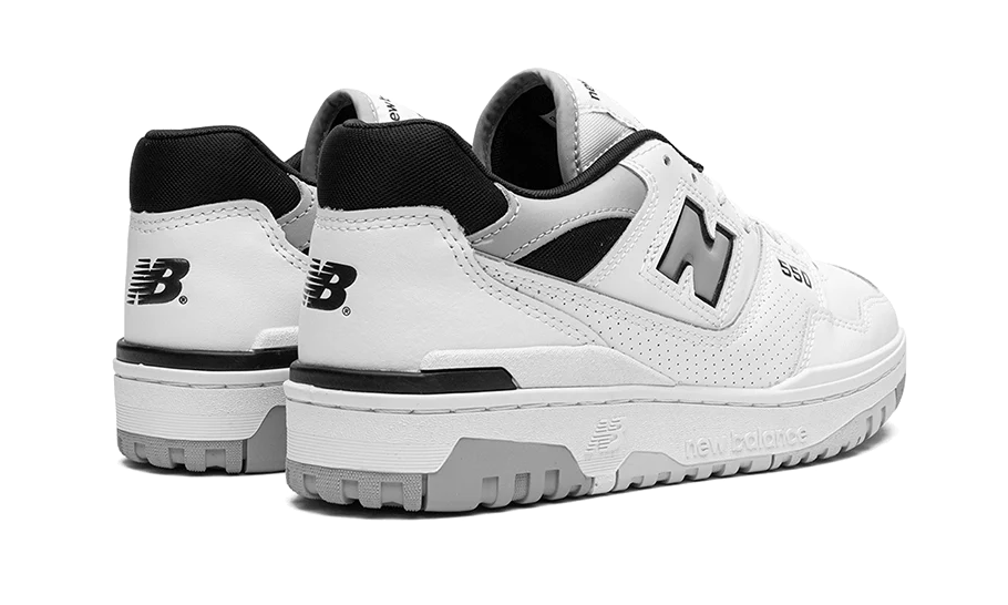 New Balance 550 White Concrete Black - Image 3