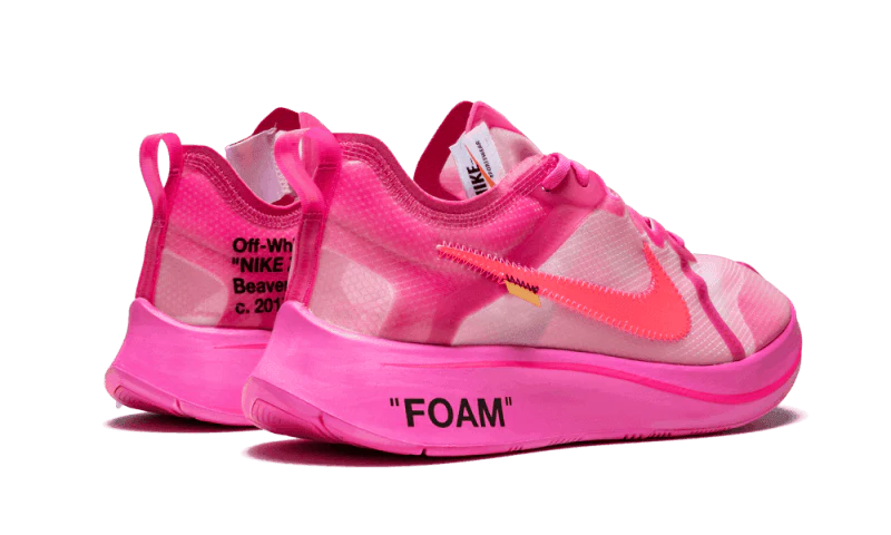 Nike Zoom Fly Off-White Pink - Image 3