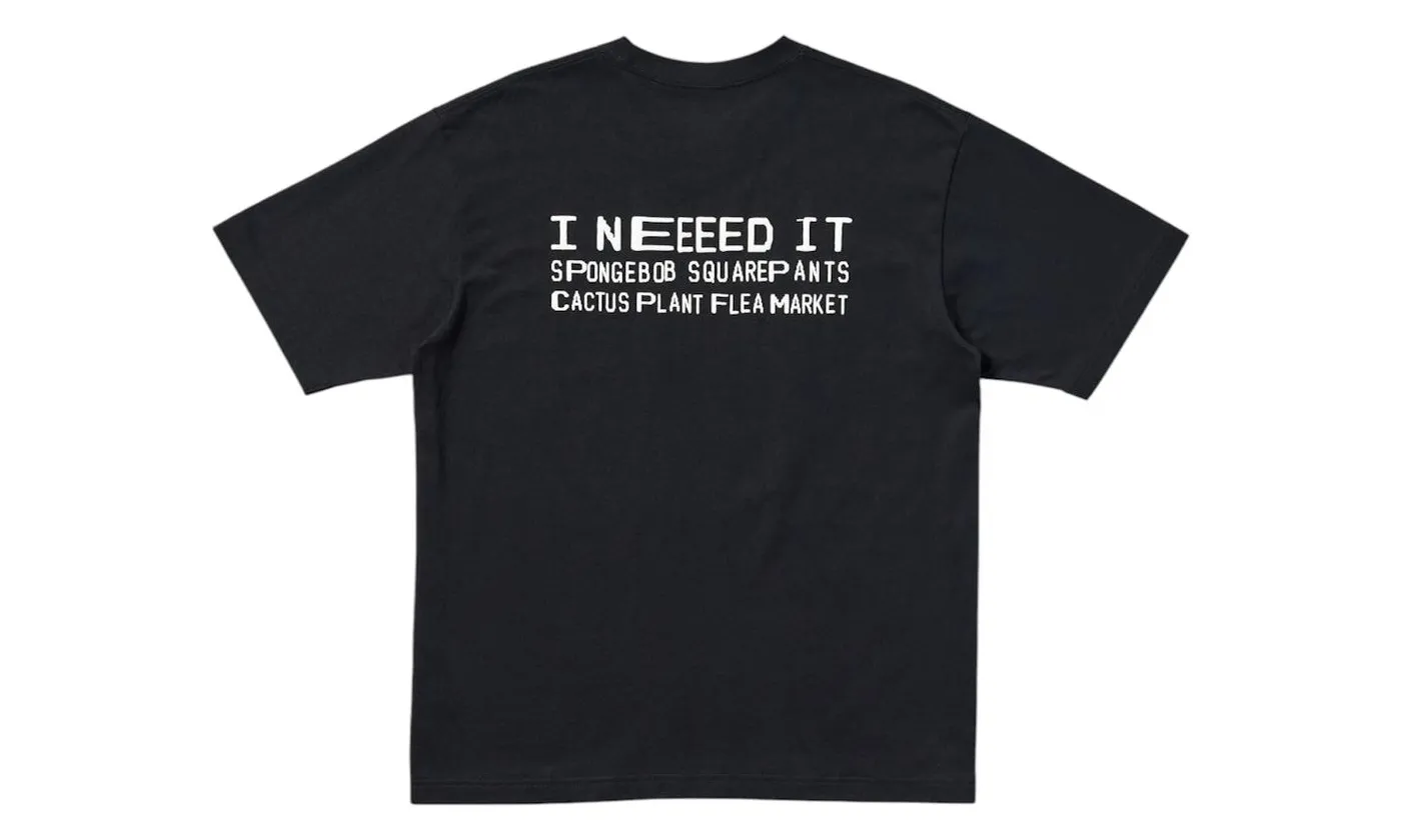 Uniqlo x CPFM Spongebob Squarepants UT Graphic T-Shirt Black - Image 3