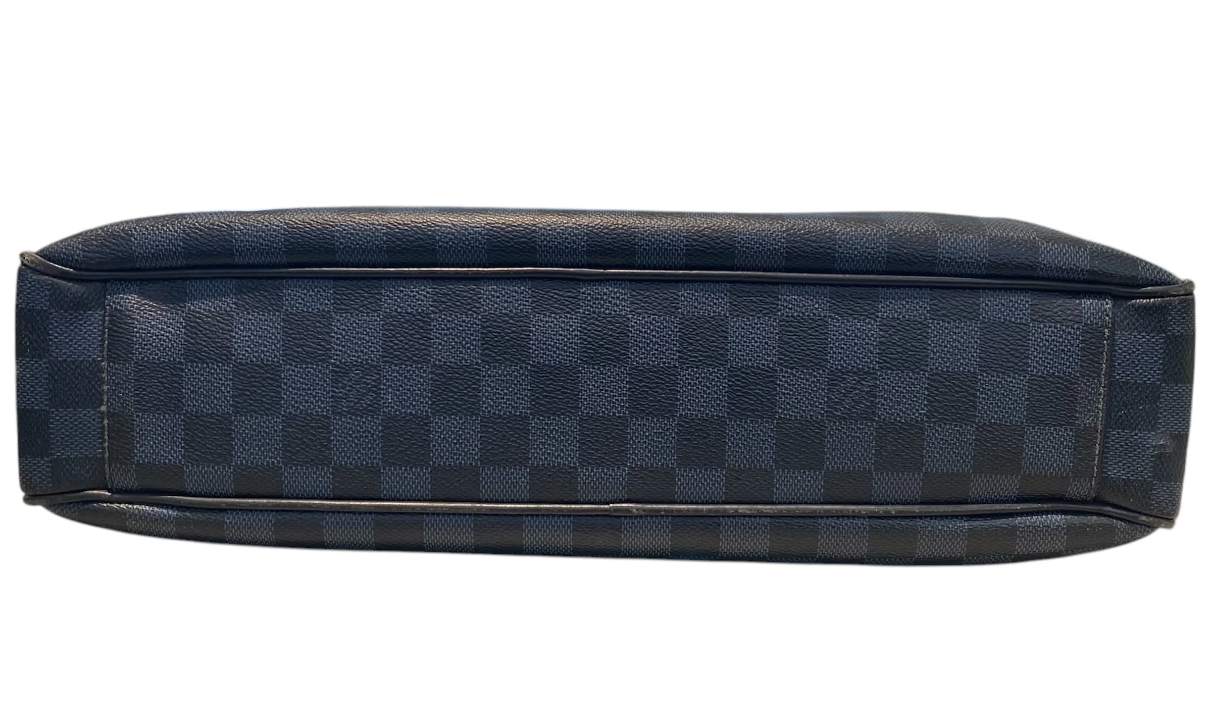 Used Louis Vuitton Damier Cobalt Canvas Porte-Documents Business Briefcase Bag - Image 3