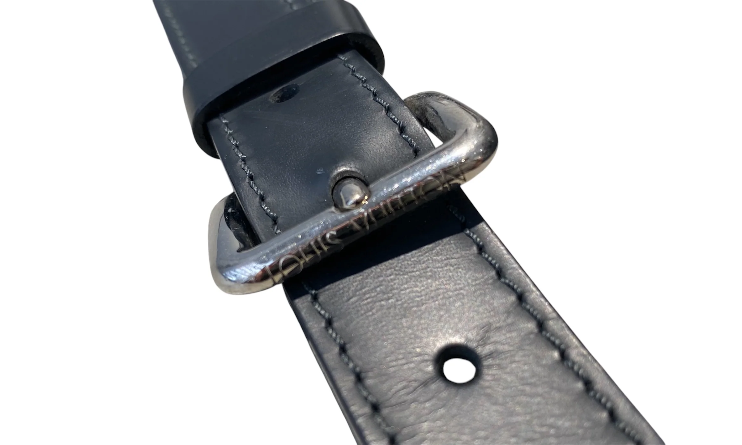 Used Louis Vuitton Damier Cobalt Canvas Porte-Documents Business Briefcase Bag - Image 9