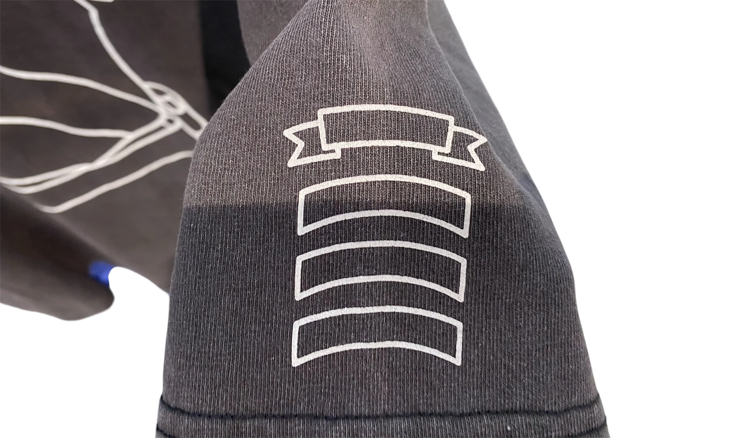 Used Number (N)ine Bullet Holes T Shirt Brown - Image 4